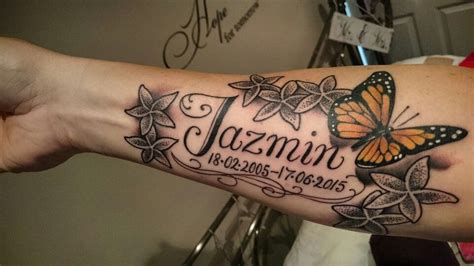 Tatuajes jazmin nombre